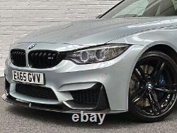 For Bmw M3 M4 F80 F82 Front Lip Splitter Spoiler Carbon Look M Performance