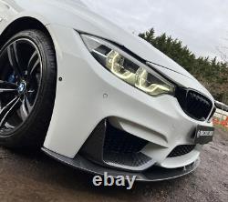 For Bmw M3 M4 F80 F82 Front Lip Splitter Spoiler Carbon Look M Performance