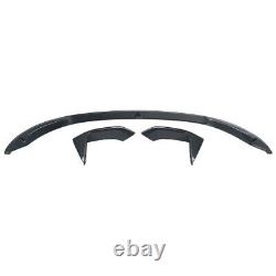 For Bmw M3 M4 F80 F82 Front Lip Splitter Spoiler M Performance Style Carbon Look