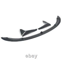 For Bmw M3 M4 F80 F82 Front Lip Splitter Spoiler Performance Style Carbon Look