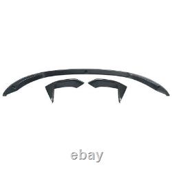 For Bmw M3 M4 F80 F82 Front Lip Splitter Spoiler Performance Style Carbon Look