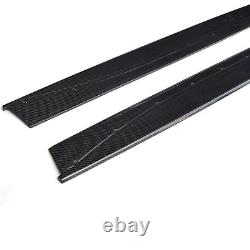 For Bmw M3&m4 Performance Style Carbon Side Skirt Extensions Set Skirts F80 F82