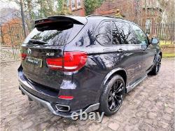 For Bmw X5 F15 M Performance Side Skirt Skirts Lip Extension Blades Carbon Look