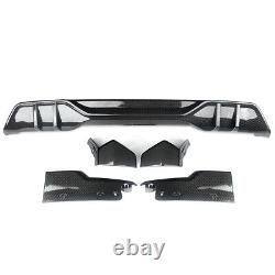 For Bmw X5 G05 M-performance Aero Body Kit Carbon Style Splitter Flaps Diffuser