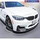 Front Lip Splitter For Bmw M3 M4 F80 F82 Spoiler M Performance Carbon Look