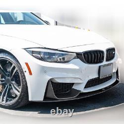 Front Lip Splitter For Bmw M3 M4 F80 F82 Spoiler M Performance Carbon Look