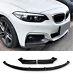 Front Lip Splitter M Performance Carbon Look For Bmw 2 Series F22 F23 2014-2021