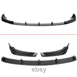 Front Lip Splitter M Performance Style Carbon Look For Bmw X1 F48 F49 2015-2021