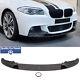 Front Lip Splitter Spoiler M Performance Style Carbon Look Bmw 5 Series F10 F11