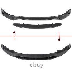 Front Splitter Spoiler Front Lip For Bmw X5 F15 M Performance Carbon Look 13-18