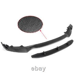 Front Splitter Spoiler Front Lip For Bmw X5 F15 M Performance Carbon Look 13-18