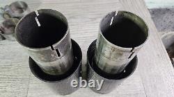 Genuine BMW 2 3 4 5 6 Carbon Fiber Fibre M Performance Exhaust Tip Finisher x 2