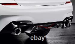 Genuine BMW 3 Series G20 G21 MSP High Gloss M Performance Diffuser Surround Trim