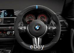 Genuine BMW F87 F80 M Performance Carbon/Alcantara Steering Wheel 32302413014