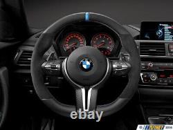 Genuine BMW F87 M2 M Performance Alcantara Steering Wheel & Carbon Trim