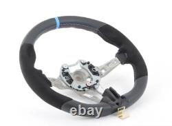 Genuine BMW M Performance Carbon/Alcantara Flat Bottom Steering Wheel 2413014