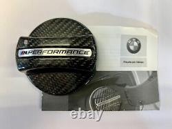 Genuine BMW M performance Carbon fuel cap cover 16112472988