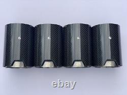 Genuine BMW M3 M4 M2 M Performance Carbon Exhaust Tips 18302358110 RRP £1461