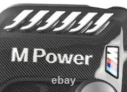 Genuine BMW S55 Carbon M Performance Engine Cover M2 M3 M4 11122413815