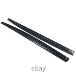M Performance CARBON Style Side Skirt Addons For BMW 4 Series F32 F36 F33 14-19