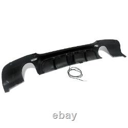 M Performance Rear Diffuser With LED Carbon Look For BMW 3 Series E90/E91 M Sport