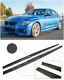 M-sport Extended Style Carbon Fiber Side Skirts For 12-18 Bmw F30 F31 3-series