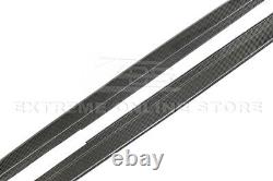 M-Sport EXTENDED Style CARBON FIBER Side Skirts For 12-18 BMW F30 F31 3-Series