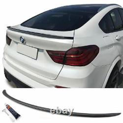 NEW Carbon Performance rear trunk lid spoiler lip/ Wing for BMW X4 F26 2014-2018