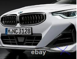 NEW Genuine BMW 2 Series G42 M Performance Carbon Fibre Front Centre Splitter