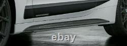 New Genuine BMW 4 Series G22 G23 M Performance Carbon Side Sill Attachment PAIR