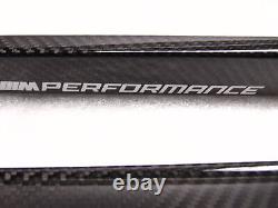 New Genuine BMW 4 Series G22 G23 M Performance Carbon Side Sill Attachment PAIR