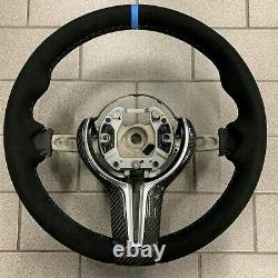 New Genuine BMW M Performance Carbon Alcantara Steering Wheel M3 M4 32302344147