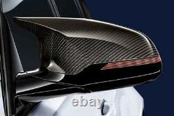 Orig. BMW M3 F80 M4 F82 F83 M Performance Außenspiegelkappen Carbon Set Re + Li