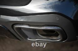 P-Performance Carbon Fiber Exhaust Tips Covers For BMW X5 G05 / X6 G06 M Sport