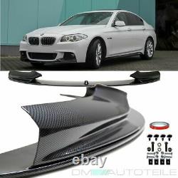 PERFORMANCE Front Spoiler Sport Lip CARBON HIGH GLOSS PAINT fits on BMW F10 F11