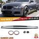 Pair For Bmw F30 F31 M Performance Style Side Skirt Extension Blades Carbon Look