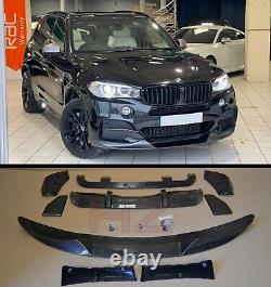 Performance Aero Bodykit Front Lip + Diffuser Carbon Look For Bmw X5 F15 13-17
