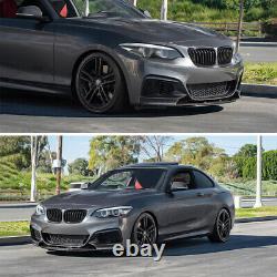 Performance Look Front Splitter Lip For BMW 2Series F22 F23 M Tech Carbon Color