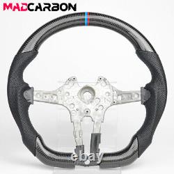 Real Carbon Fiber BMW Steering Wheel Fits M2 M3 M4 M5 M6 M7 M Performance Sports