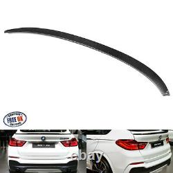 Real Carbon Fibre Rear Trunk Boot Spoiler M Performance Fit For 14-17 BMW F26 X4