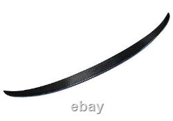 Real Carbon Fibre Rear Trunk Boot Spoiler M Performance For 07+ BMW 1 Series E82
