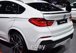 Real Carbon Fibre Rear Trunk Boot Spoiler M Performance For 2014-2017 BMW F26 X4