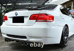 Real Carbon Fibre Rear Trunk Boot Spoiler M Performance For BMW 3 Series E92 M3