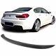 Rear Boot Carbon Trunk Wing Spoiler Addon For Bmw F12 F13 F06