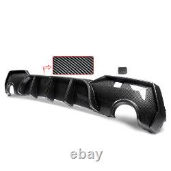 Rear Diffuser For 2020-24 BMW 4 Series G22 G23 M-Performance WithLight Carbon Look