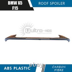 Rear Roof Carbon Fibre look SPOILER for BMW X5 F15 2015-18 M performance M Sport