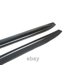 Side Skirt Extension M Performance Style Pair For Bmw G21 G20 2020+ Carbon Look