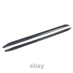 Side Skirt Extension M Performance Style Pair For Bmw G21 G20 2020+ Carbon Look