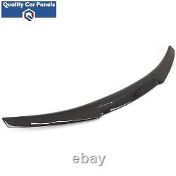 Trunk Boot Lid Spoiler BMW F82 M4 Coupe Real Carbon Fibre Performance V Style