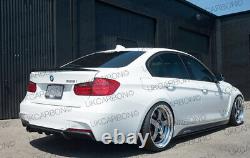 UKCARBON Real Carbon Fibre Rear Boot Spoiler M Performance For BMW F30 3 Series